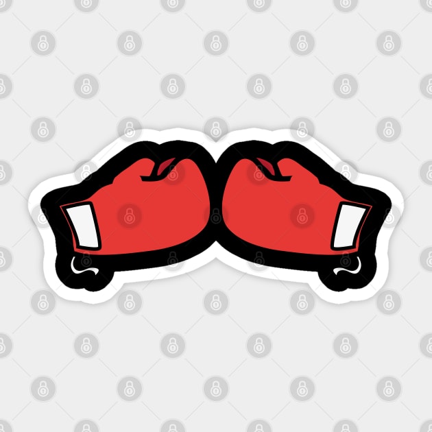 Boxing Gloves Boobs Sticker by mohazain